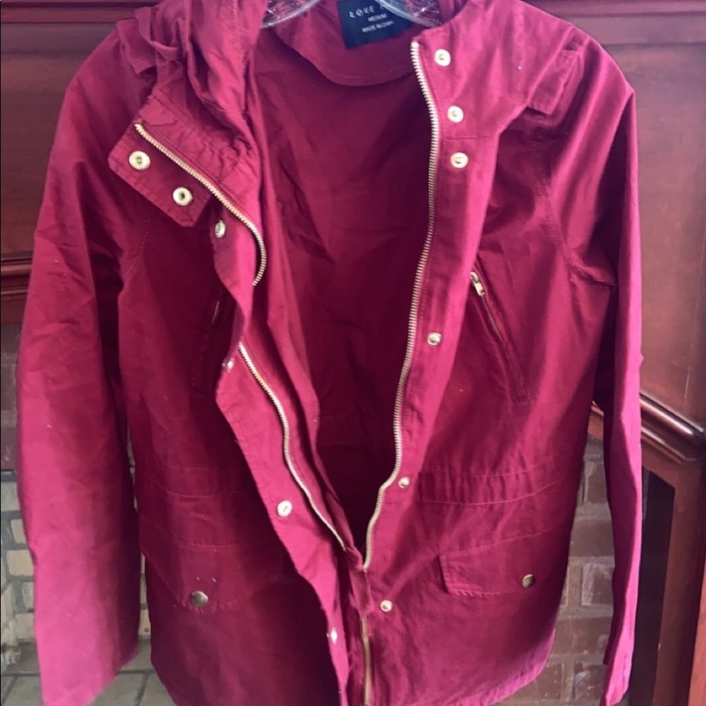 Love tree bomber jacket size medium